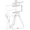 Suporte TV Stand Elegant 65W