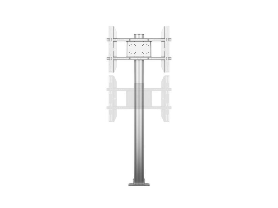 M Display Stand 180 Single Silver Floormount