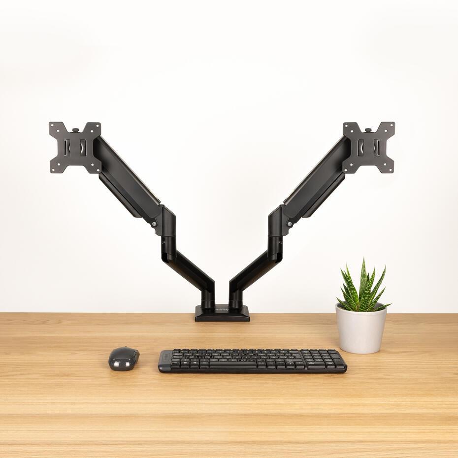 Suporte de Mesa para 2 Ecrãs 13-34 DB1434TNR-B