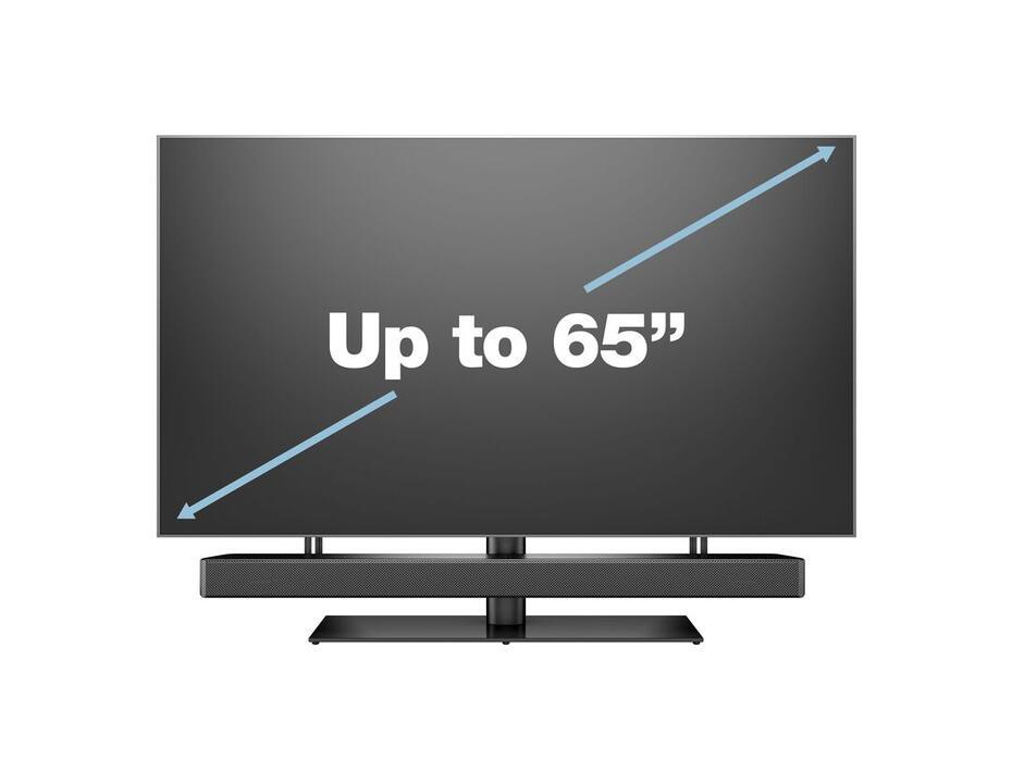 M VESA Tablestand Turn W Soundbar 65