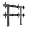 M Public Video Wall Stand 4-Screens 40-55