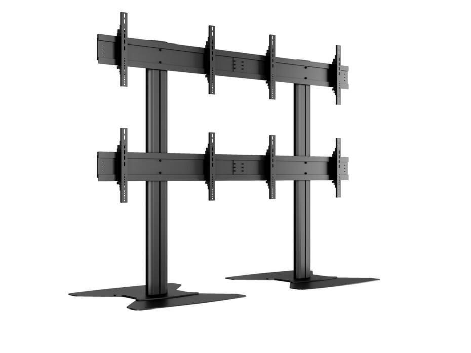 M Public Video Wall Stand 4-Screens 40-55