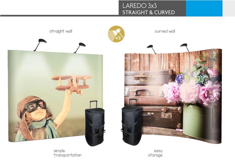 Pop Up LAREDO 3x3