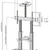 Suporte TV Stand 100VC- Shelf