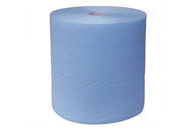 Rolo de papel de limpeza azul (2 rolos)