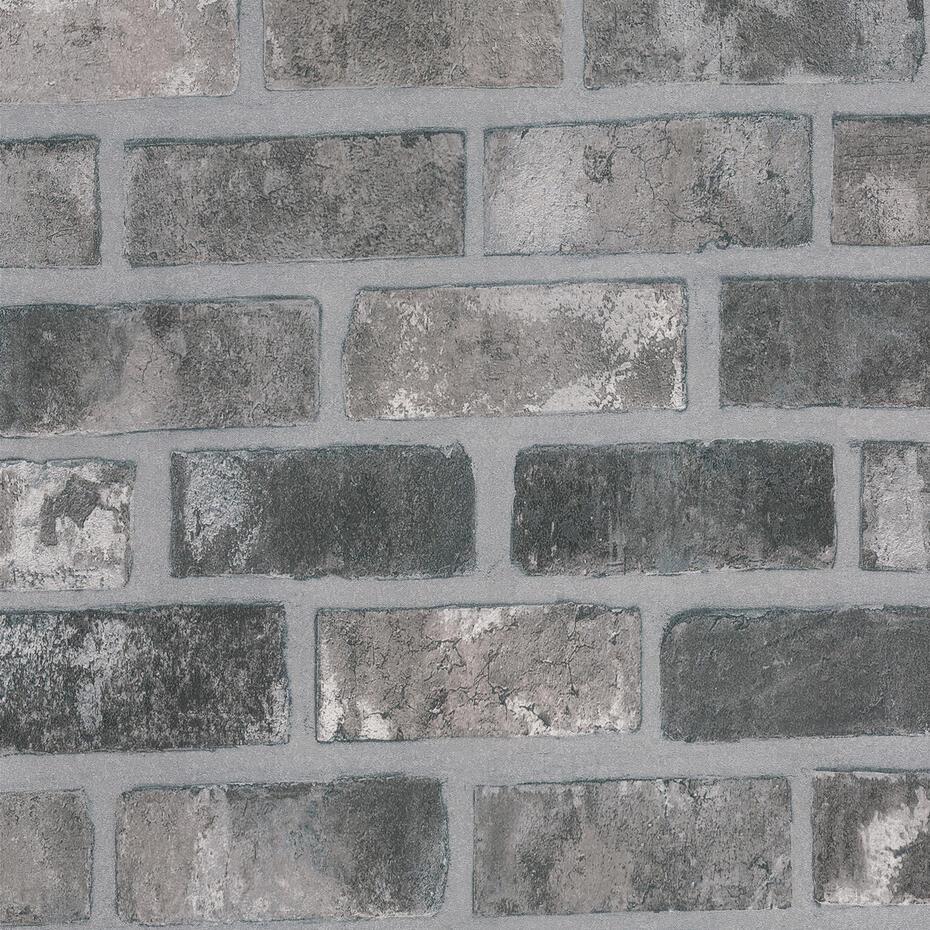 Vinil Design de interiores W8 Grey Bricks