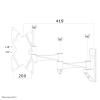 Suporte de parede TV FPMA-W835