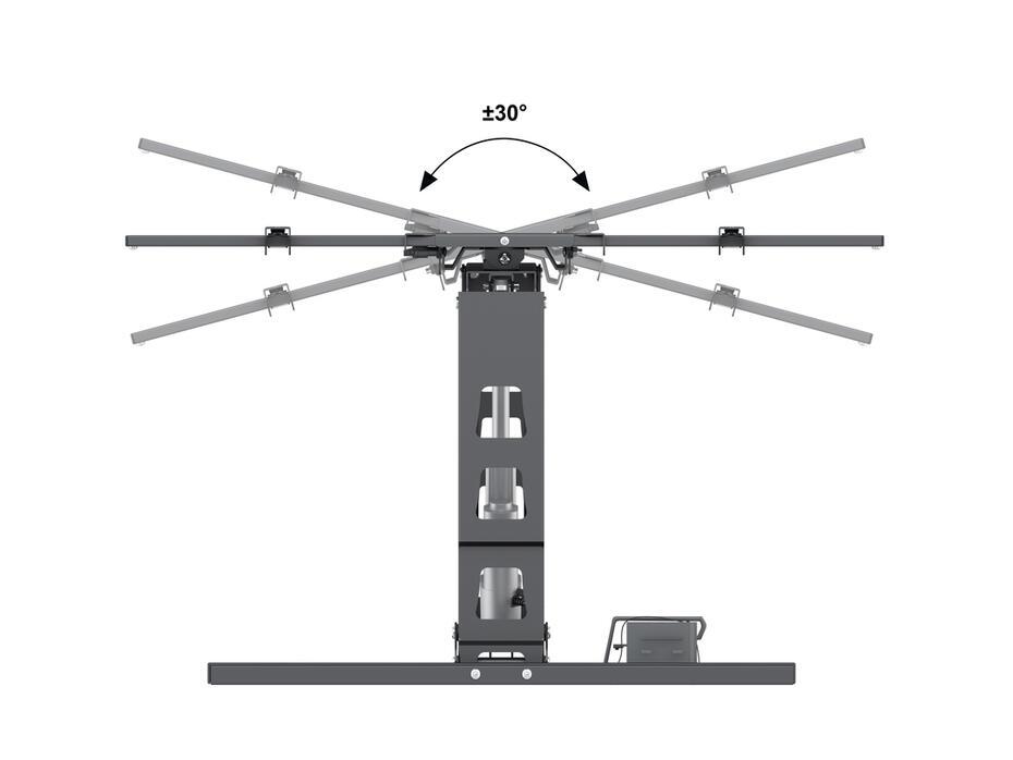 M MOTORIZED PULL DOWN FULL MOTION FLEXARM 42-86
