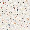 Vinil Design de interiores NE29 White and Multicolored Stone Plaster