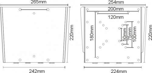Suporte Plano Flat Small