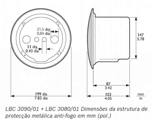Alto-falante de Teto 6W LBC3090/01