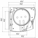Tela Screenline Wave 180cm sem moldura