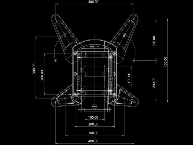 M Motorized Tilt Mount Medium