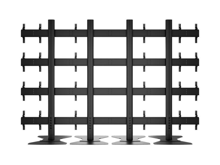 M Public Video Wall Stand 16-Screens 40-55