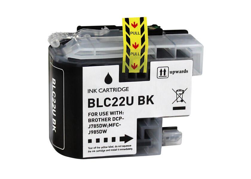 Brother LC22U Preto Compatível