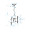 Suporte de Teto para Ecrãs de 32-75 LPCE1175TSLI-B