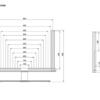 M VESA Extender kit Turn & Motorized Tablestand 600x700