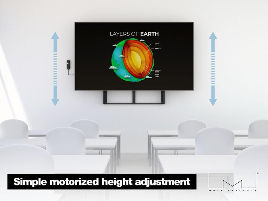 M Motorized Wallmount 160 kg SD