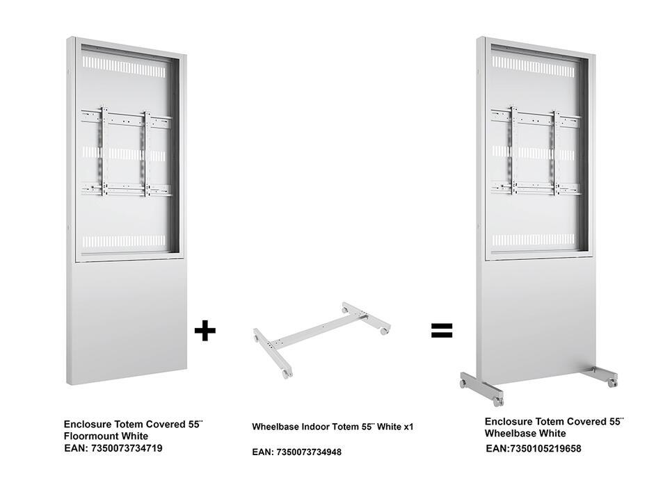 Totem M Pro Series Enclosure 55 Floormount Covered