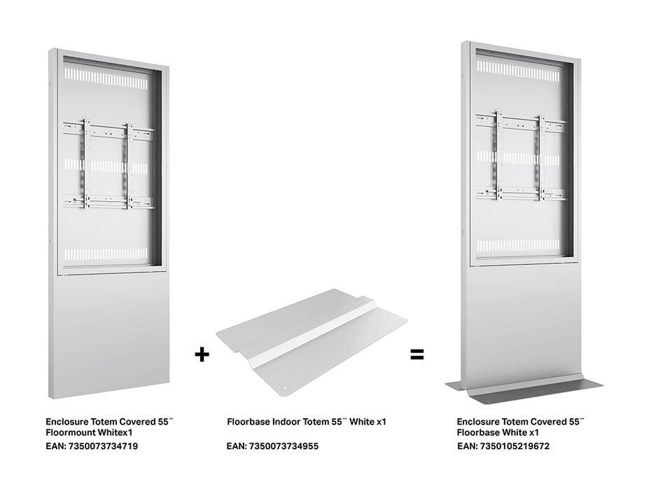 Totem M Pro Series Enclosure 55 Floormount Covered