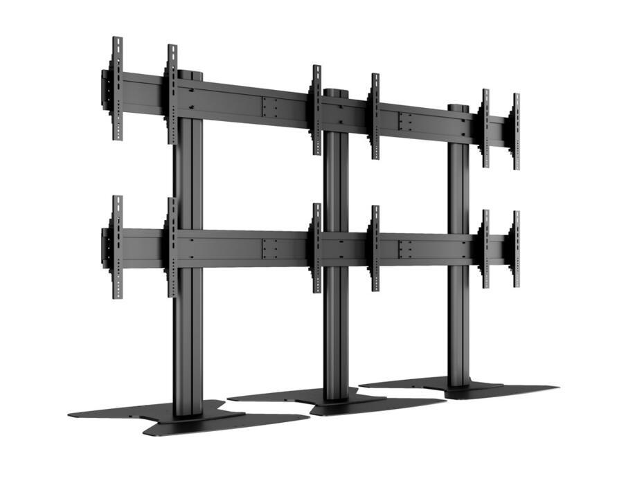 M Public Video Wall Stand 6-Screens 40-55