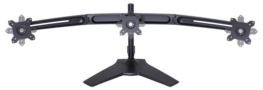 M VESA Desk Triple Stand 15-24