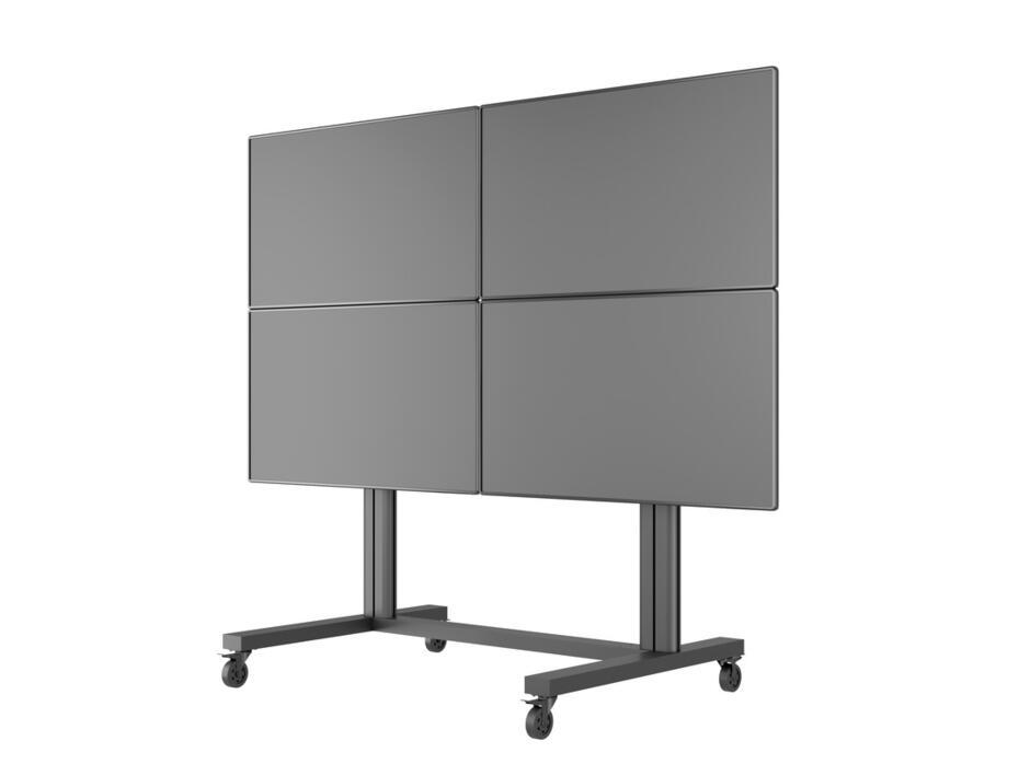 M Public Video Wall Stand 4-Screens 40-55