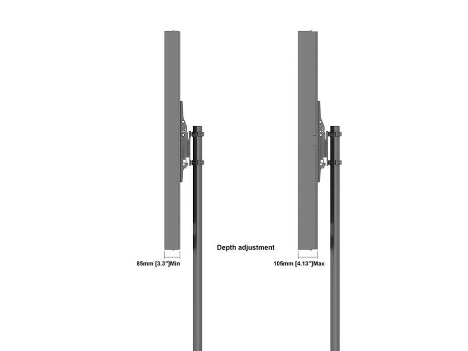 Suporte Display M Pro Series Enclosure 49 Floorbase