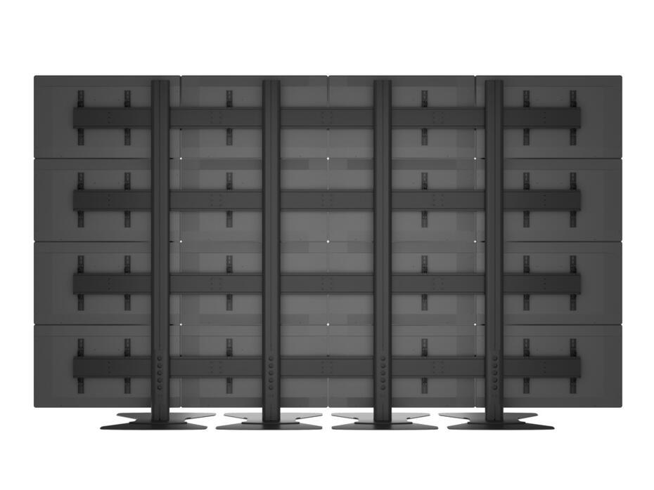 M Public Video Wall Stand 16-Screens 40-55