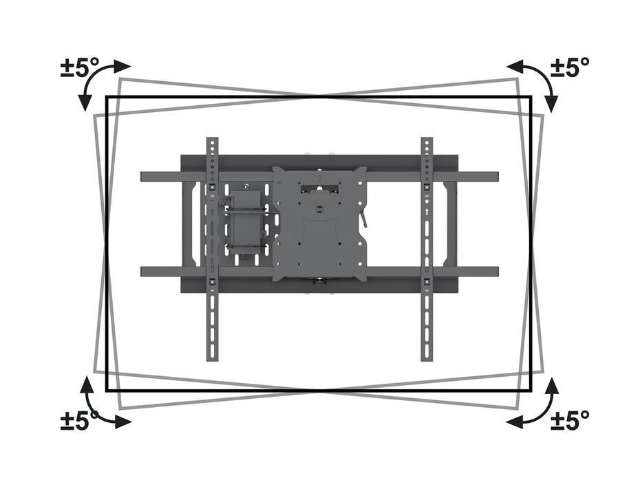 M MOTORIZED PULL DOWN FULL MOTION FLEXARM 42-86