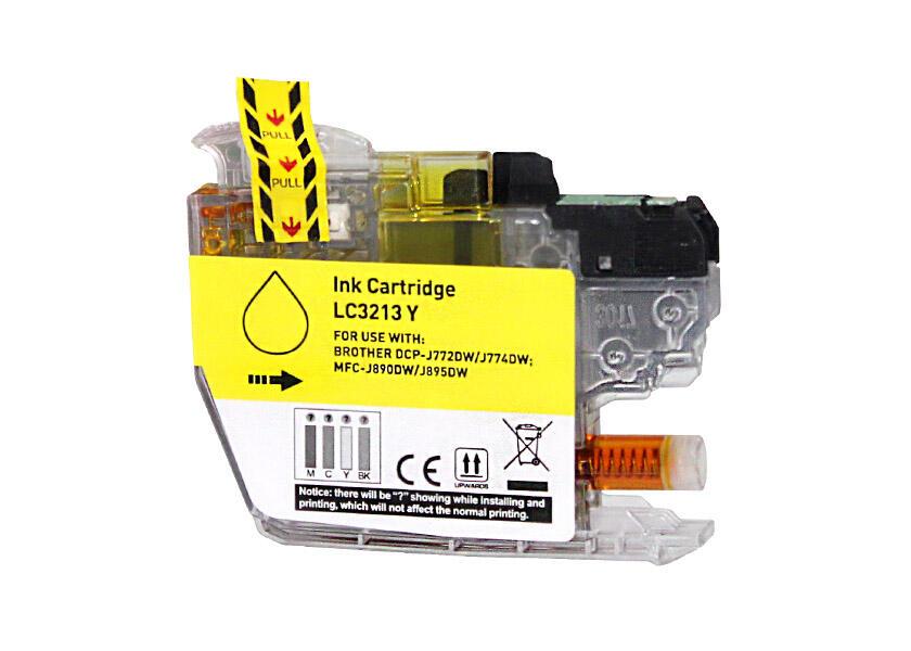 Brother LC3213Y Amarelo Compatível