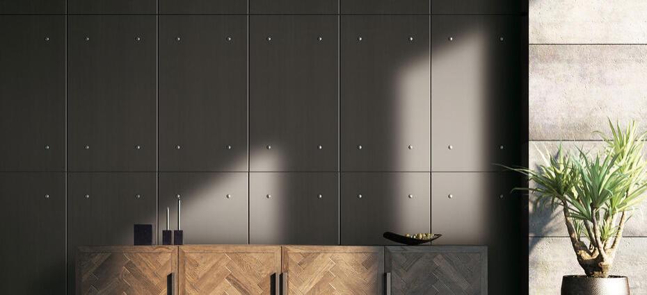 Vinil Design de interiores Q50 Dark Brushed silver