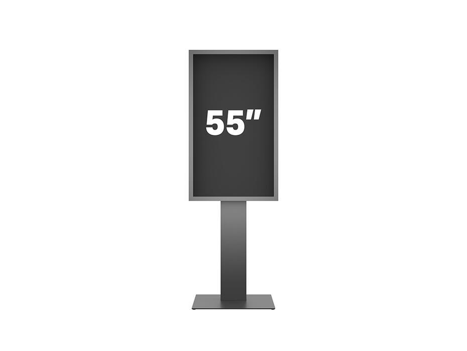 Suporte Display M Pro Series Enclosure 55 Kiosk Alto Brilho Black