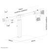 Suporte de mesa FPMA-D865DBLACK para monitores 10-27