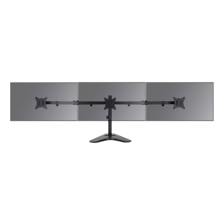 Suporte de Mesa para 3 Ecrãs 17-27 DB1704TN-B