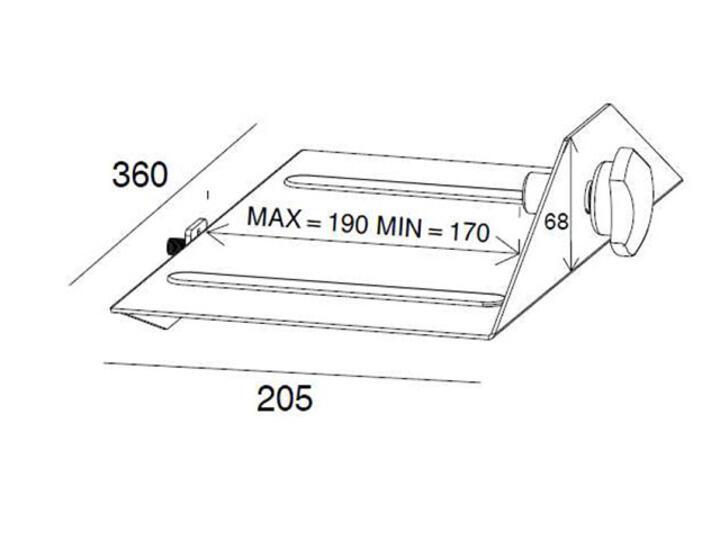M Public Display Stand CPU Holder