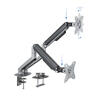 Suporte de Mesa para 2 ecrãs 17-32 DB4132TNR-G