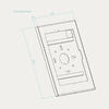 Moldura para Tablet 11.0 TQATTE2601-S-B