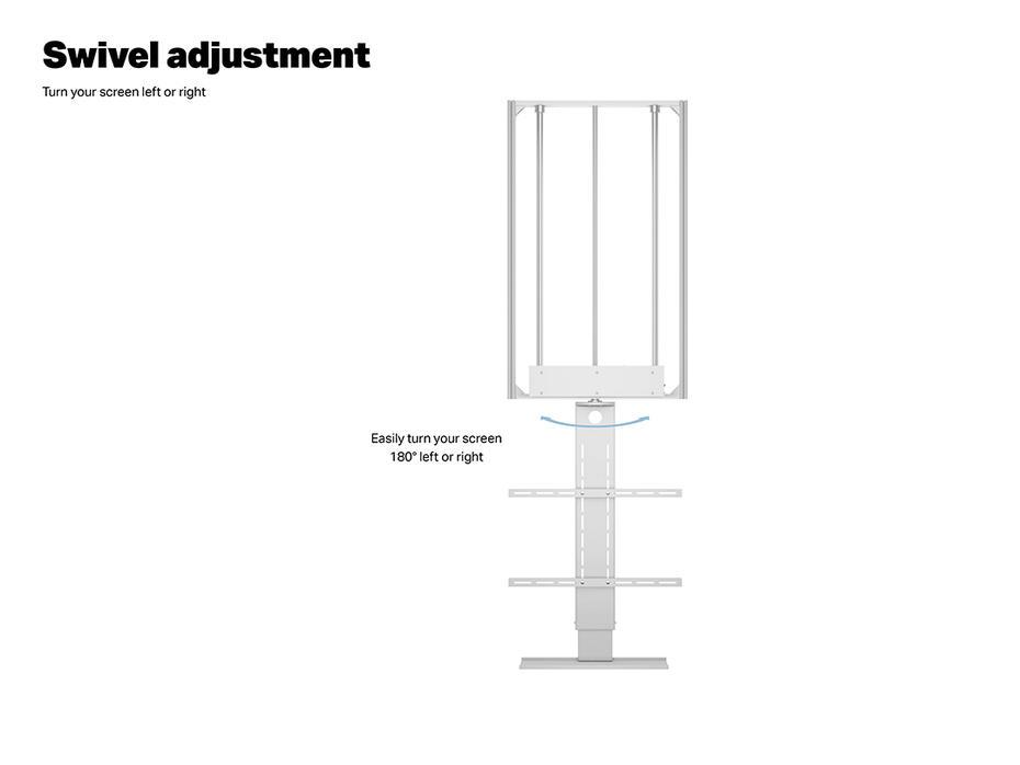 Suporte motorizado TV Lift Turn 55-75 Drop Down