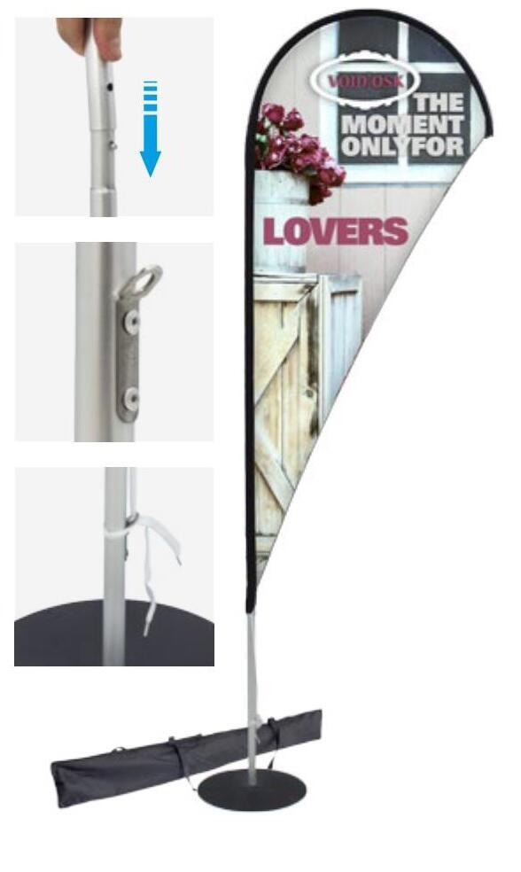 Indoor Flying Banner teardrop