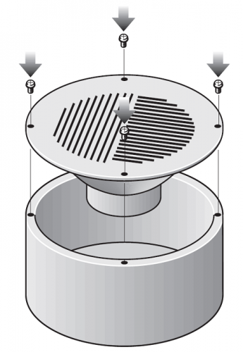 Alto-falante de Teto 6W LBC3090/01