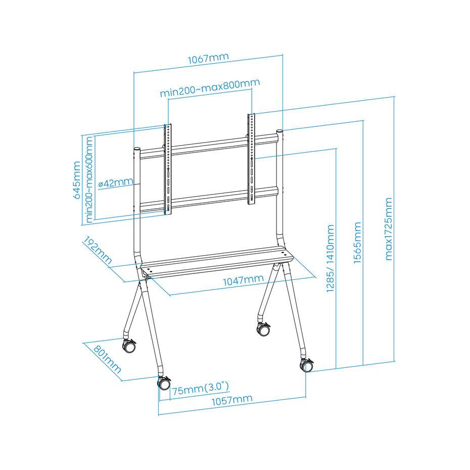 Suporte de Chão iStand para TV 50- 86
