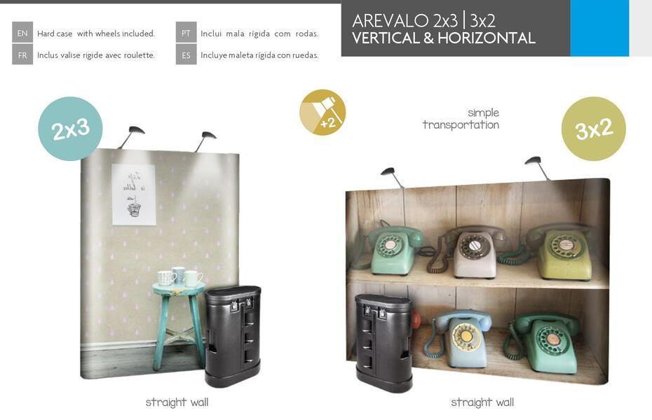 AREVALO 2x3 |3x2 Vertical e Horizontal