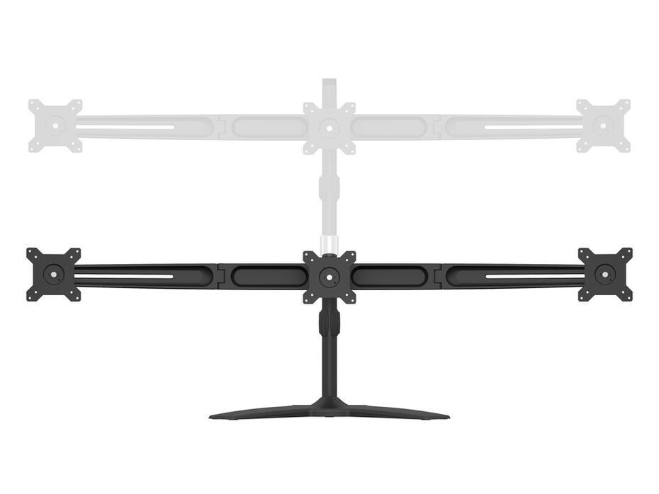 M VESA Desk Triple Stand 15-24
