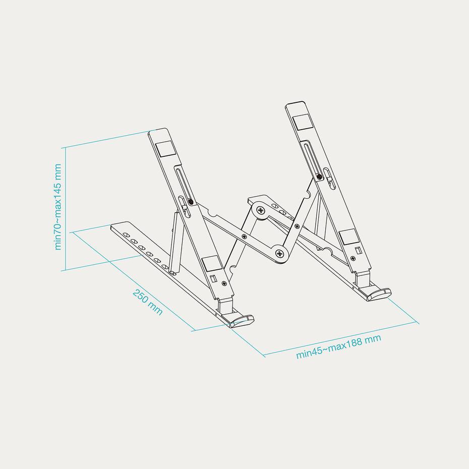 Suporte para Portátil TQLRS0033-AL-G