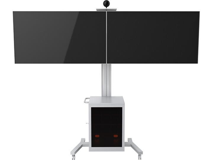 M Public Display Stand 180 Dual MediaBox4