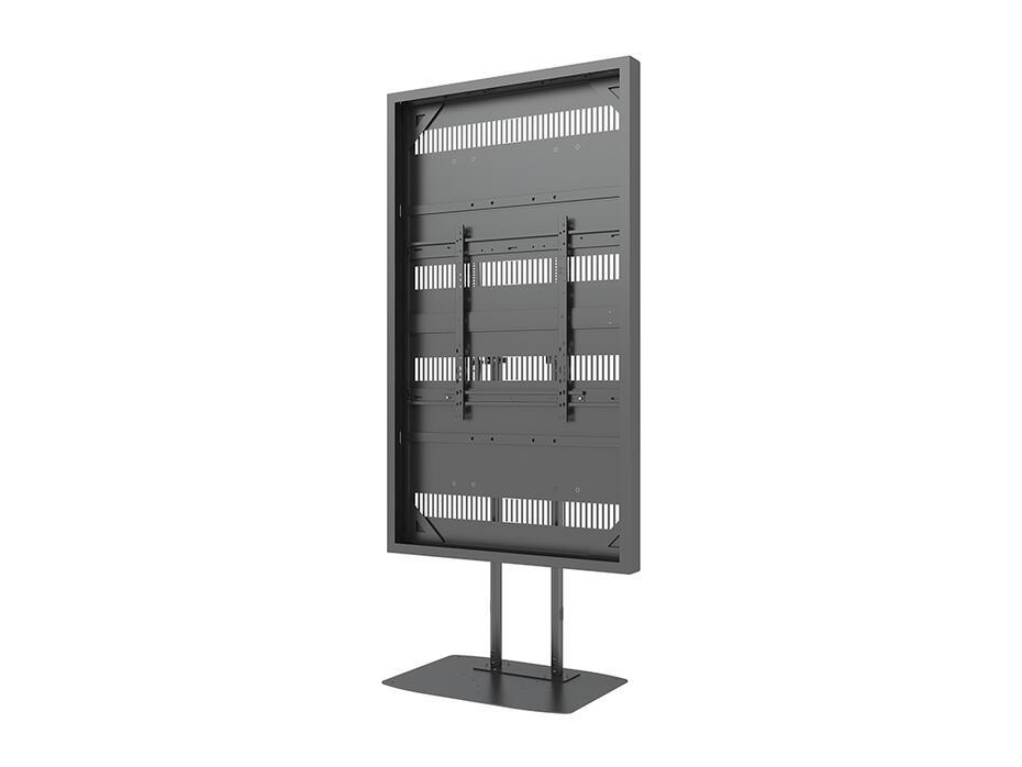 Suporte Display M Pro Series Enclosure 86 Floorbase Dual Pole