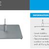 Square Plate Base