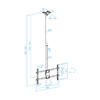 Suporte de Teto para Ecrãs de 43-86 LPCE1186TSLI-XL-B
