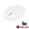 Rato Sem Fio NGS Fog White